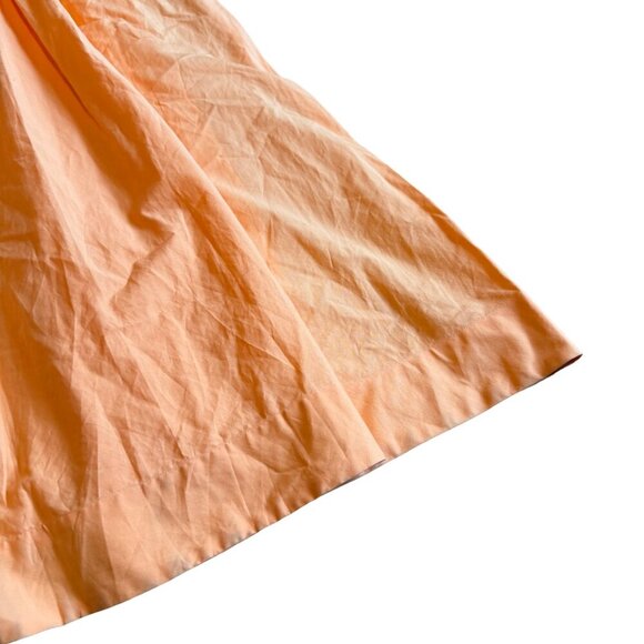 Cinq a Sept Kilah Orange A-Line Dress Sleeveless Defined Waist Size 10 Women's - Picture 8 of 14